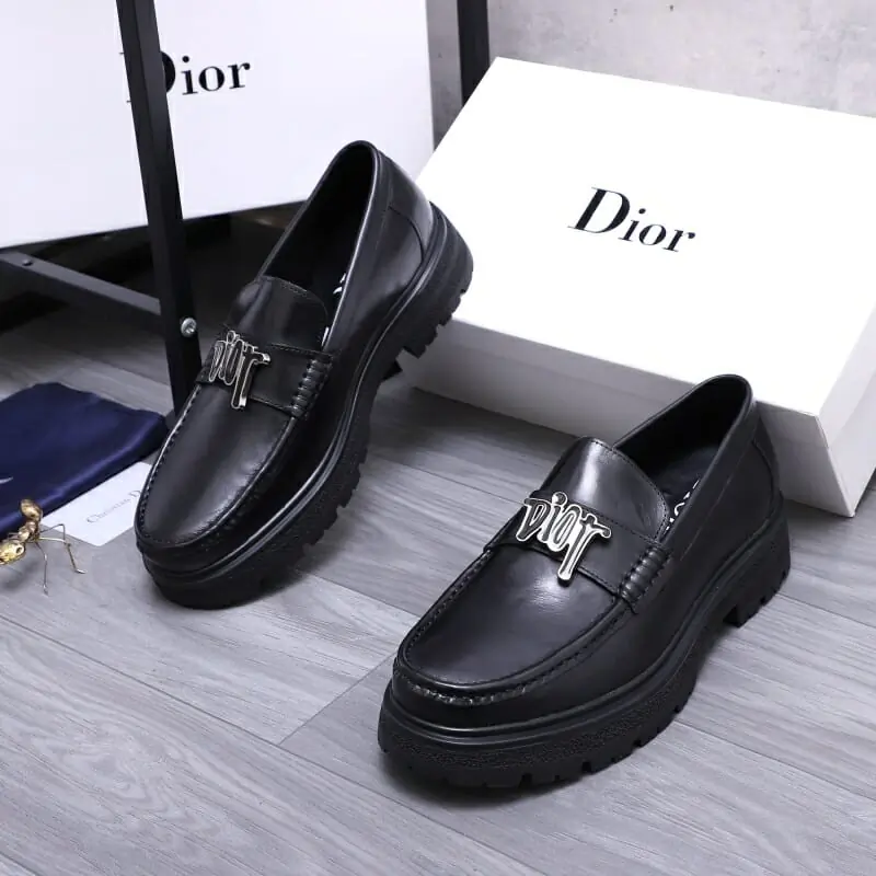 christian dior cuir chaussures pour homme s_12563161